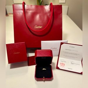 CARTIER LOVE WEDDING BAND